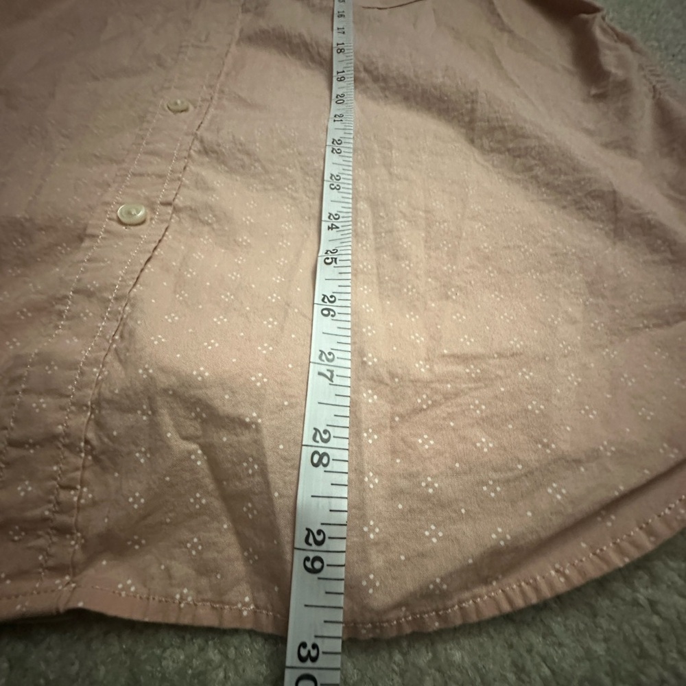Banana Republic Shirt -Men’s Size L - Light Pink - Short Sleeve Button Up Shirt - Picture 5 of 5